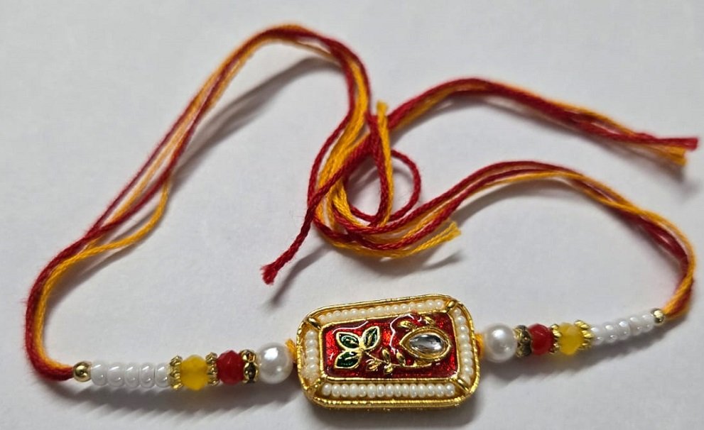 Traditional Kundan Rakhi